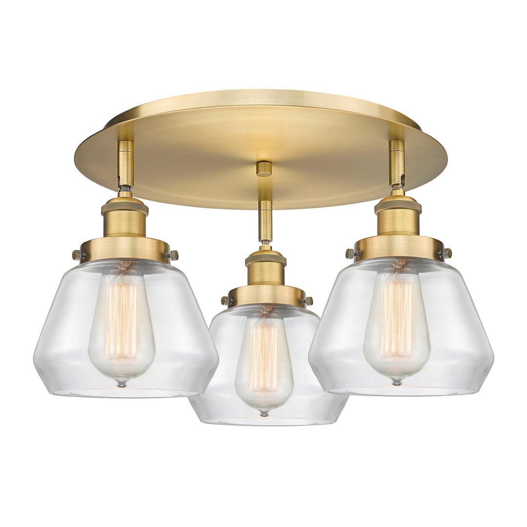 Innovations Downtown Urban 916-3C-BB-G172 Ceiling Light - Brushed Brass