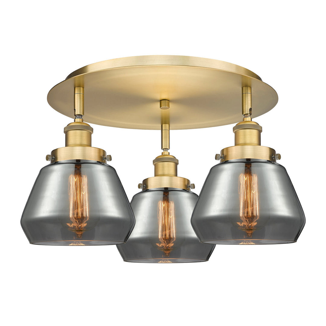 Innovations Downtown Urban 916-3C-BB-G173 Ceiling Light - Brushed Brass