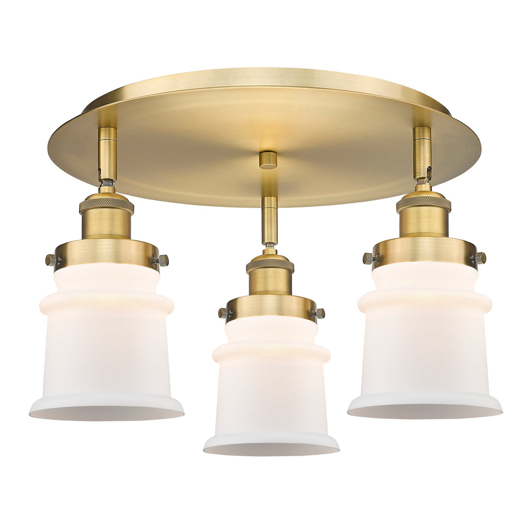 Innovations Downtown Urban 916-3C-BB-G181S Ceiling Light - Brushed Brass