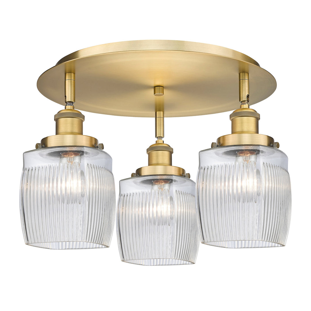 Innovations Downtown Urban 916-3C-BB-G302 Ceiling Light - Brushed Brass