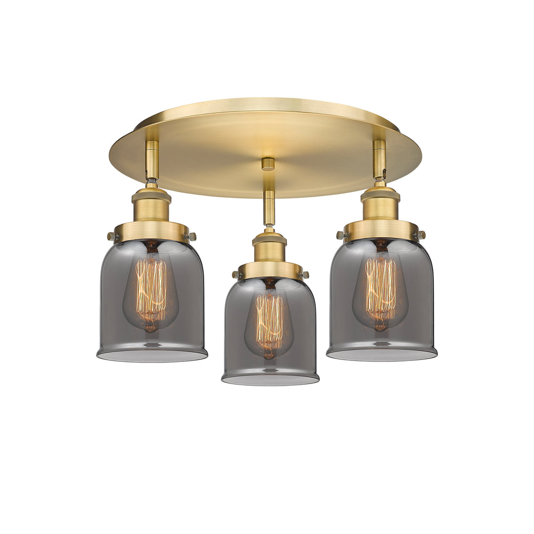 Innovations Downtown Urban 916-3C-BB-G53 Ceiling Light - Brushed Brass