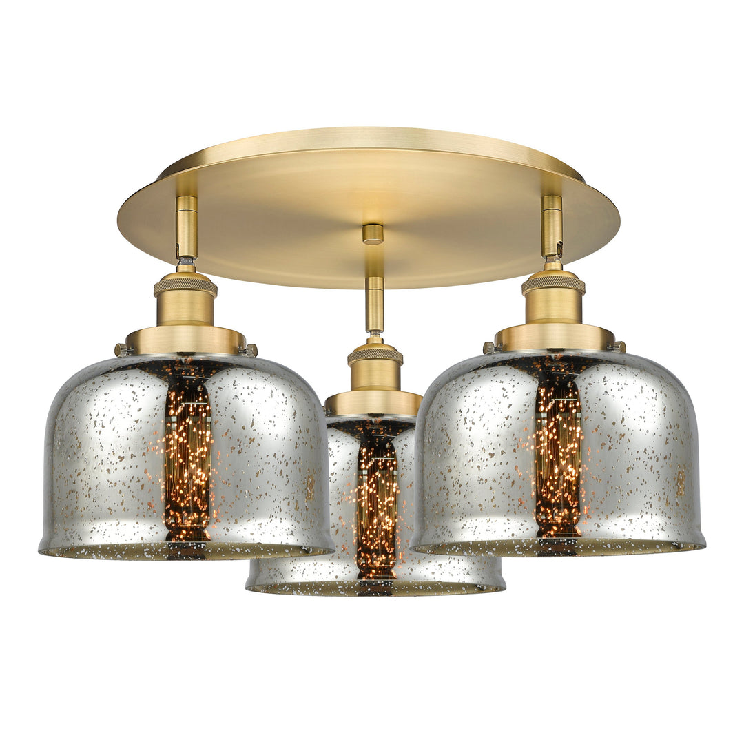 Innovations Downtown Urban 916-3C-BB-G78 Ceiling Light - Brushed Brass