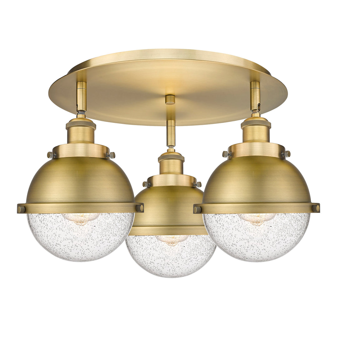 Innovations Downtown Urban 916-3C-BB-HFS-64-BB Ceiling Light - Brushed Brass