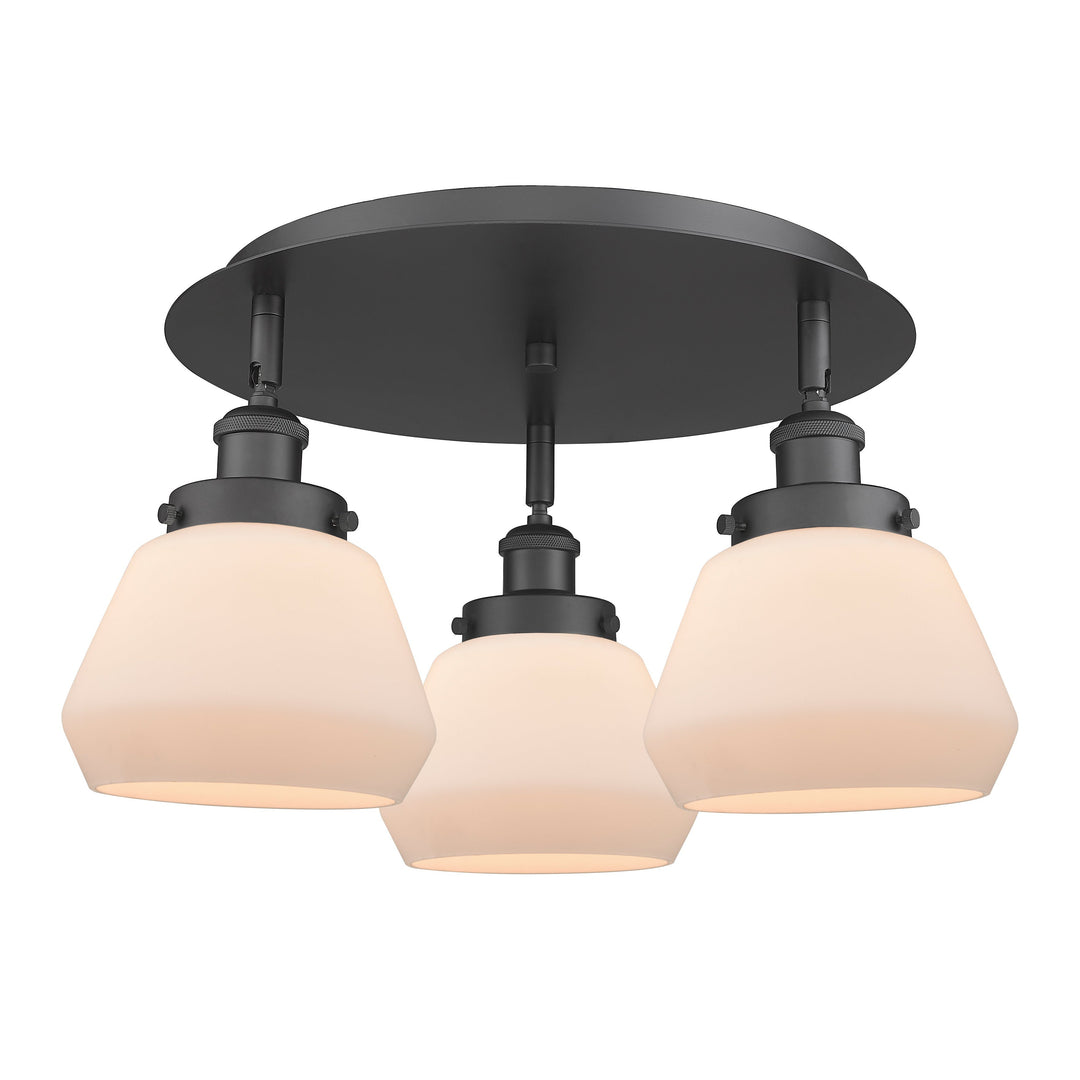Innovations Downtown Urban 916-3C-BK-G171 Ceiling Light - Matte Black