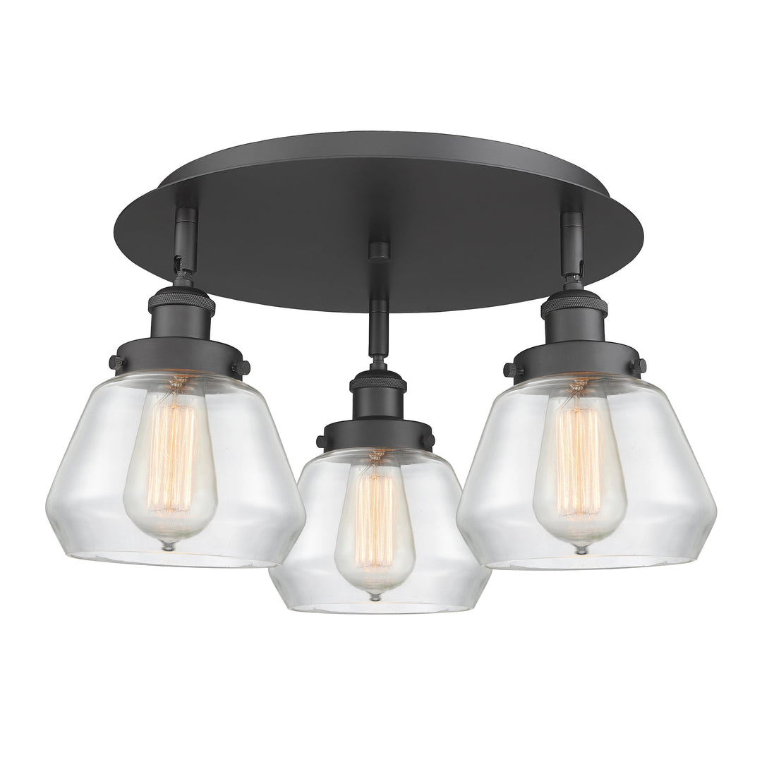 Innovations Downtown Urban 916-3C-BK-G172 Ceiling Light - Matte Black
