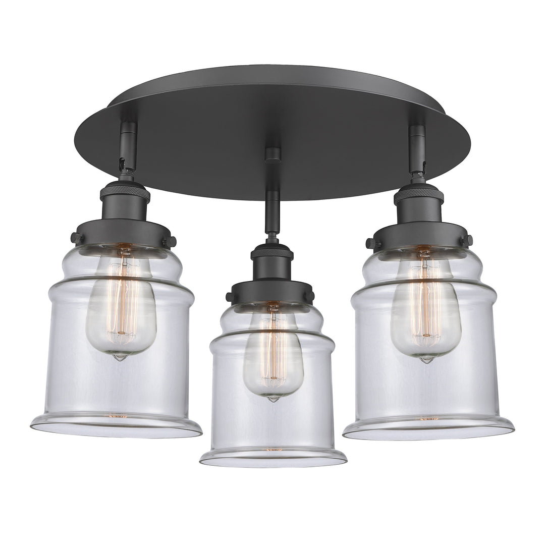Innovations Downtown Urban 916-3C-BK-G182 Ceiling Light - Matte Black