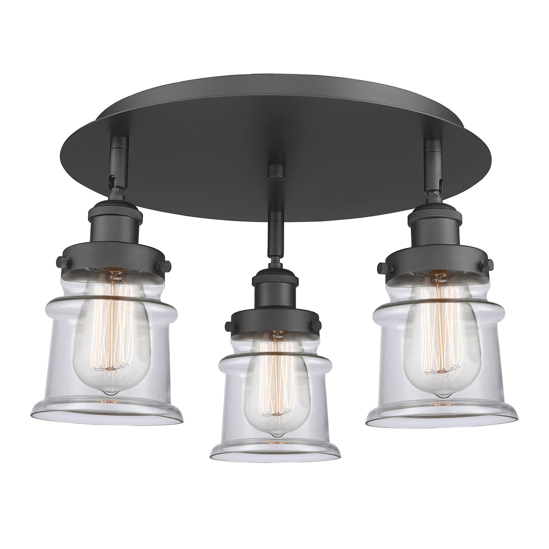Innovations Downtown Urban 916-3C-BK-G182S Ceiling Light - Matte Black