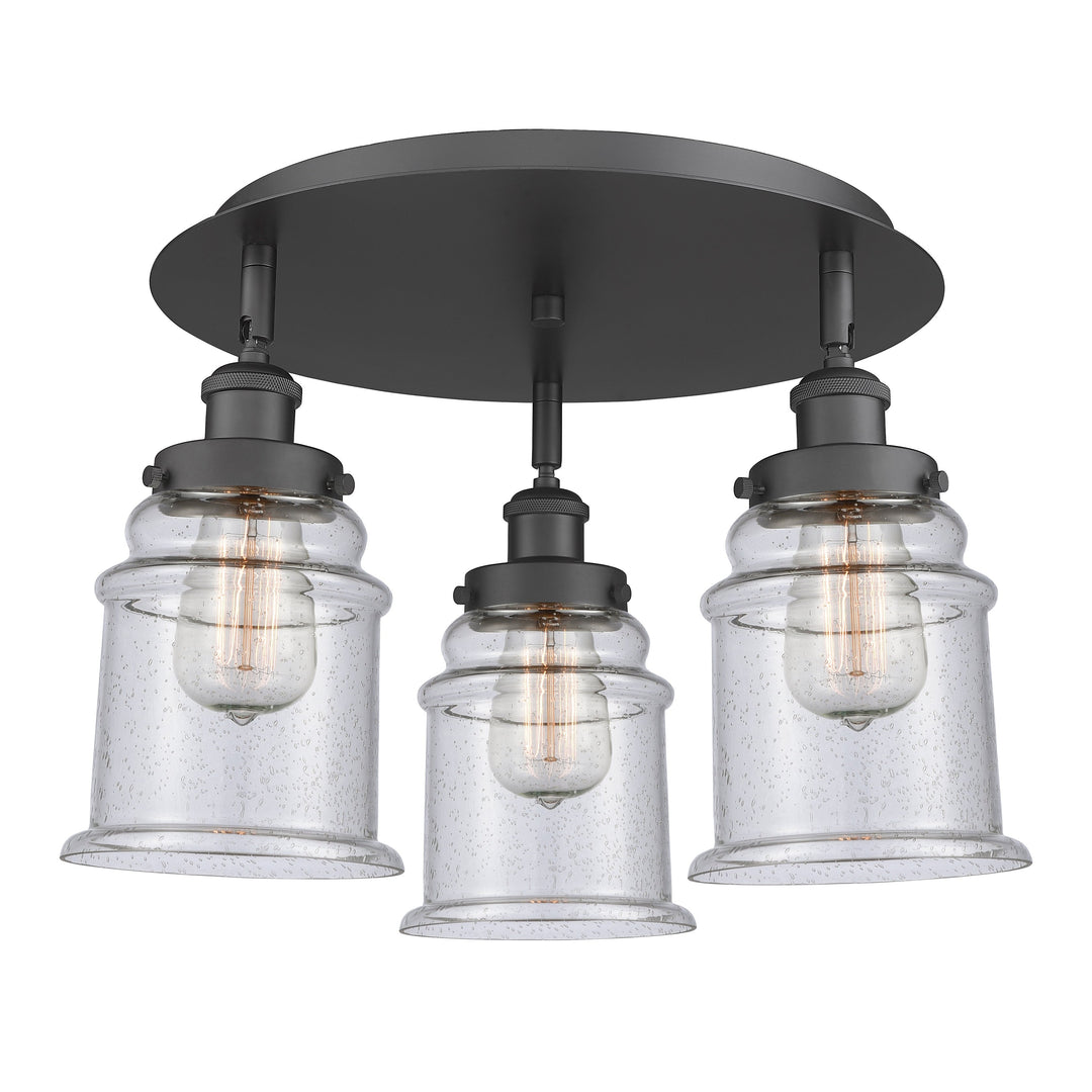 Innovations Downtown Urban 916-3C-BK-G184 Ceiling Light - Matte Black