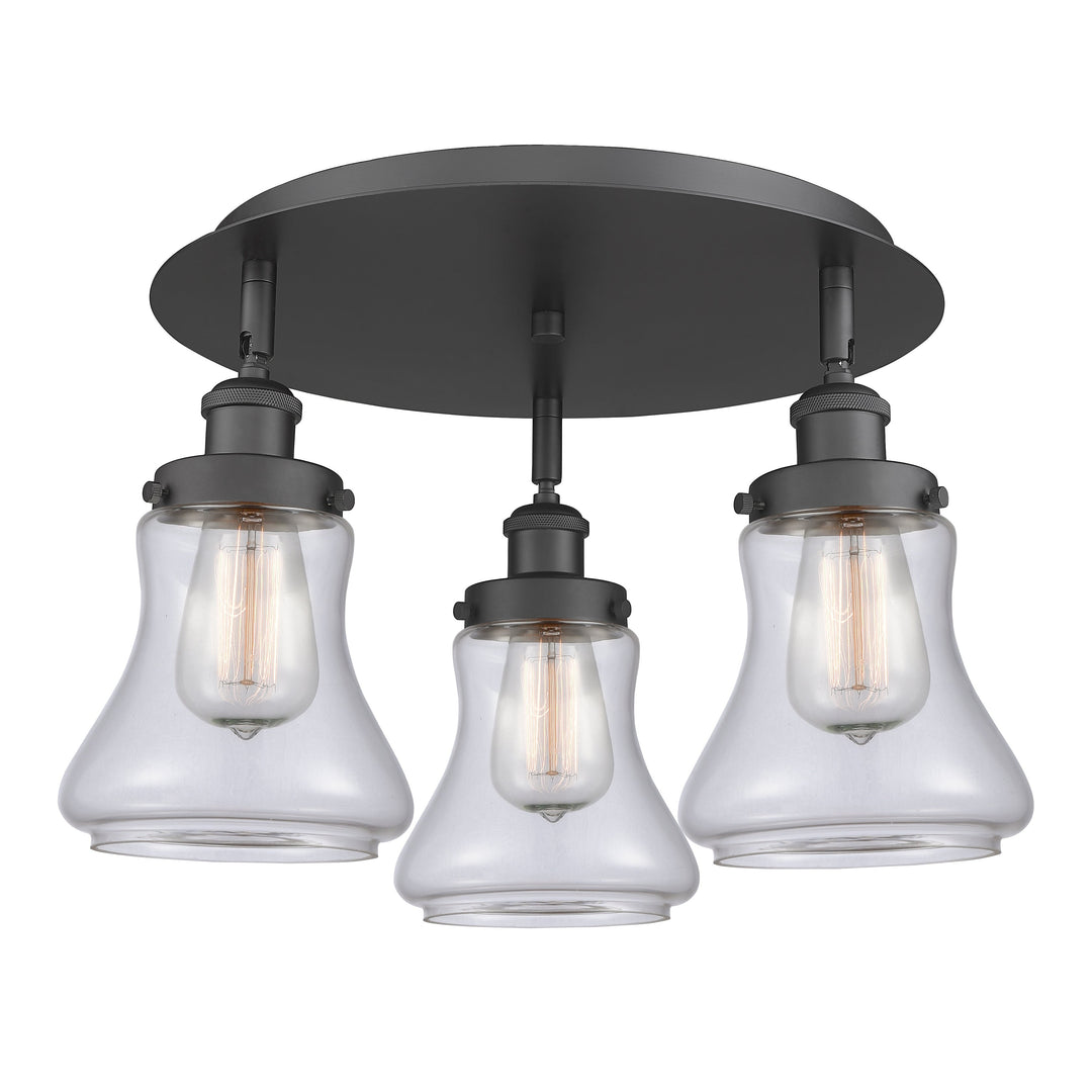 Innovations Downtown Urban 916-3C-BK-G192 Ceiling Light - Matte Black