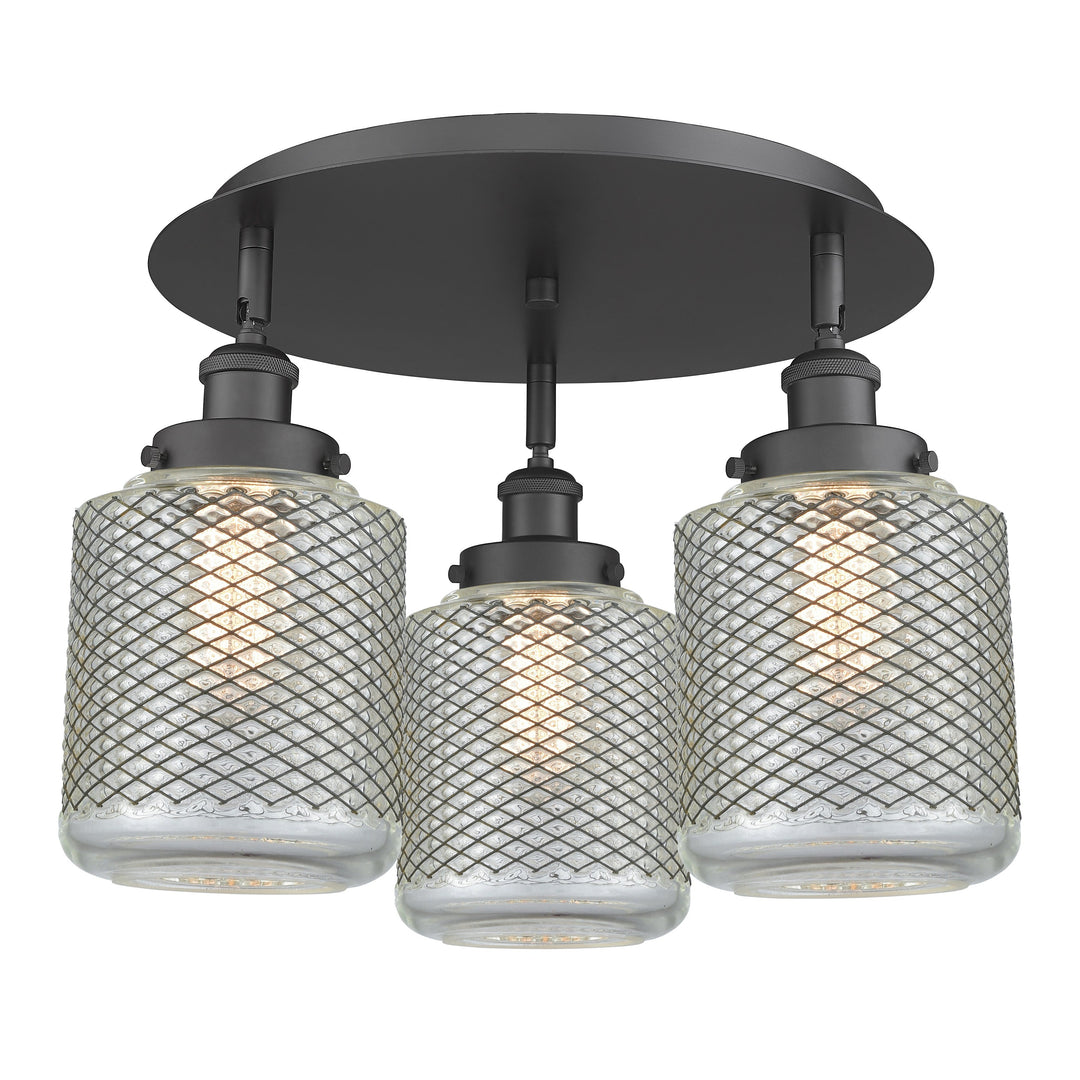 Innovations Downtown Urban 916-3C-BK-G262 Ceiling Light - Matte Black