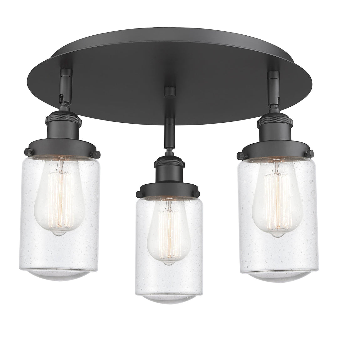 Innovations Downtown Urban 916-3C-BK-G314 Ceiling Light - Matte Black