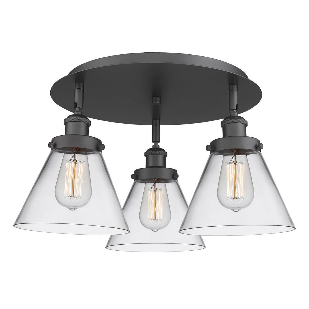 Innovations Downtown Urban 916-3C-BK-G42 Ceiling Light - Matte Black