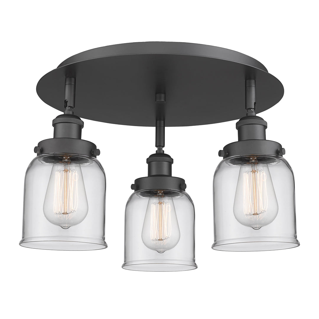 Innovations Downtown Urban 916-3C-BK-G52 Ceiling Light - Matte Black