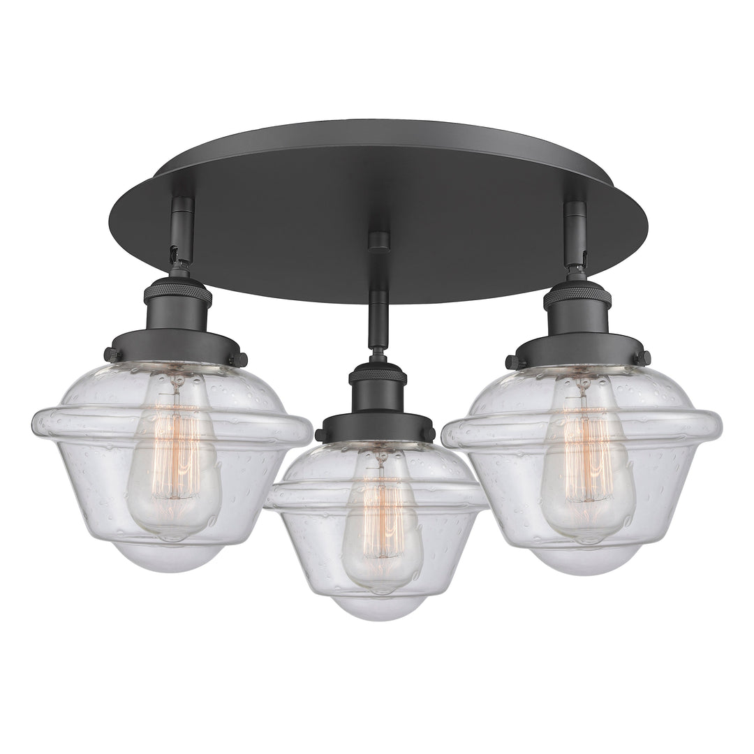 Innovations Downtown Urban 916-3C-BK-G534 Ceiling Light - Matte Black
