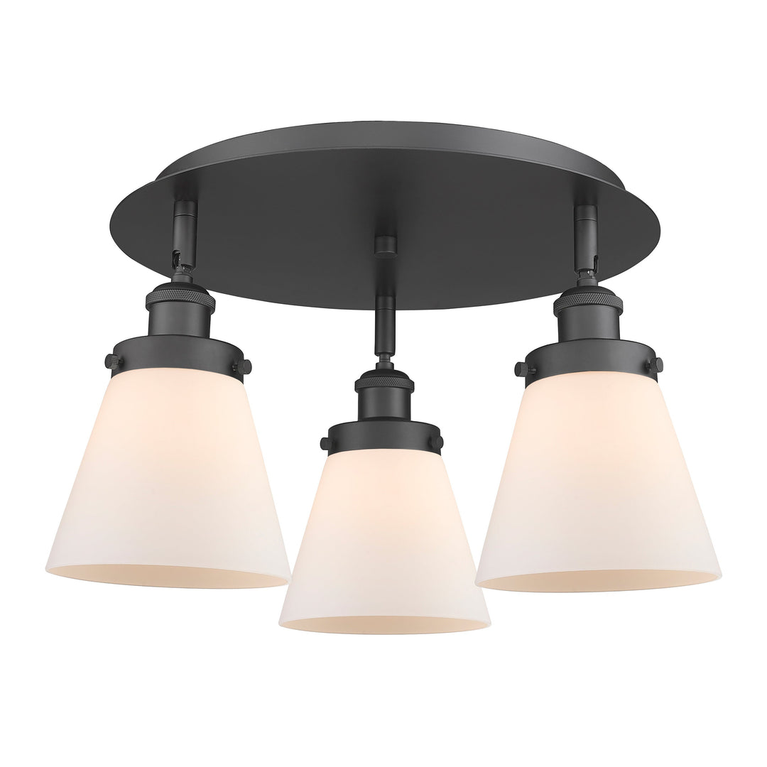 Innovations Downtown Urban 916-3C-BK-G61 Ceiling Light - Matte Black
