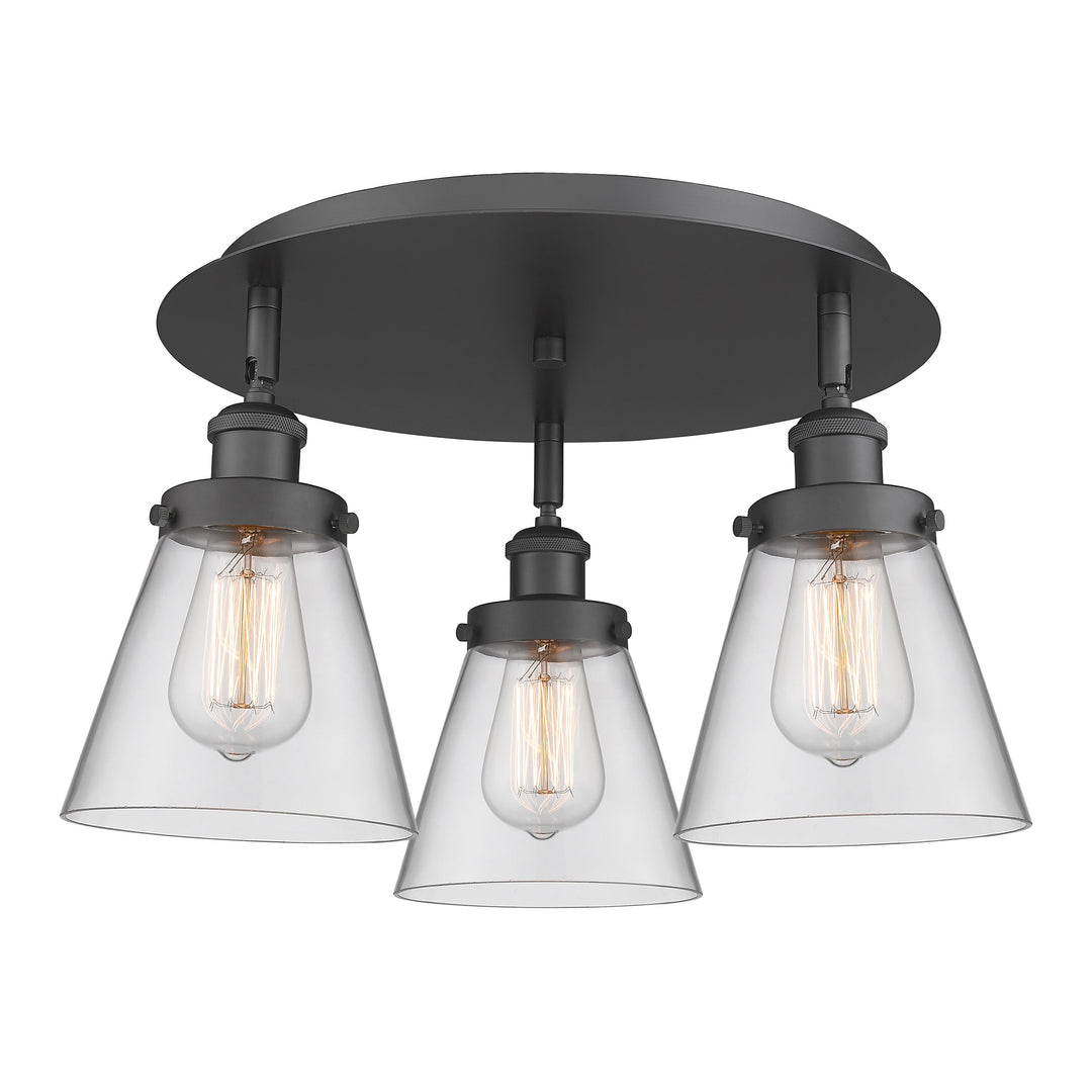 Innovations Downtown Urban 916-3C-BK-G62 Ceiling Light - Matte Black
