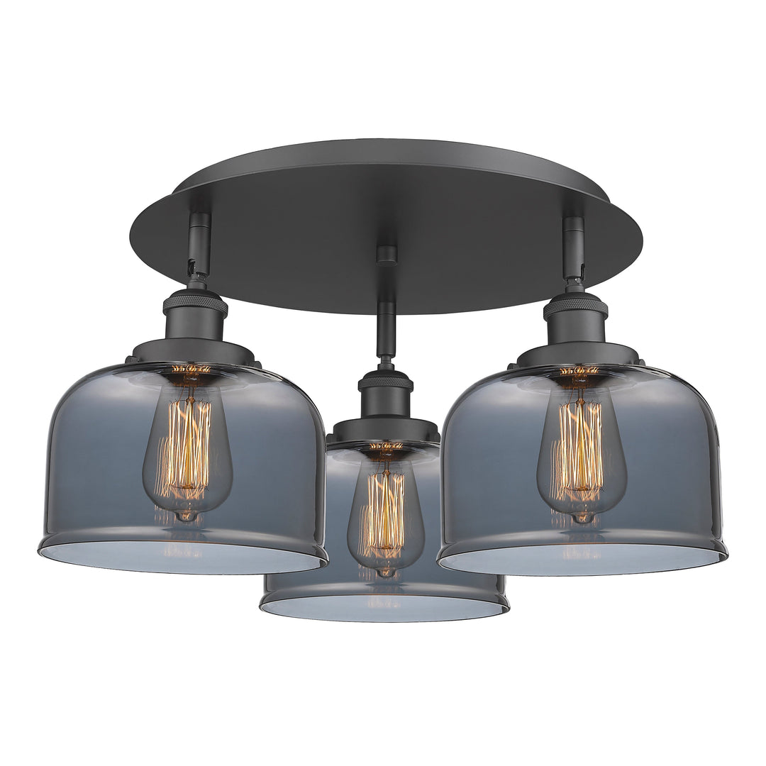 Innovations Downtown Urban 916-3C-BK-G73 Ceiling Light - Matte Black