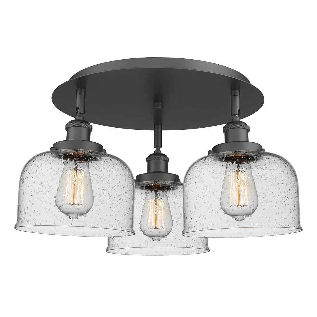 Innovations Downtown Urban 916-3C-BK-G74 Ceiling Light - Matte Black