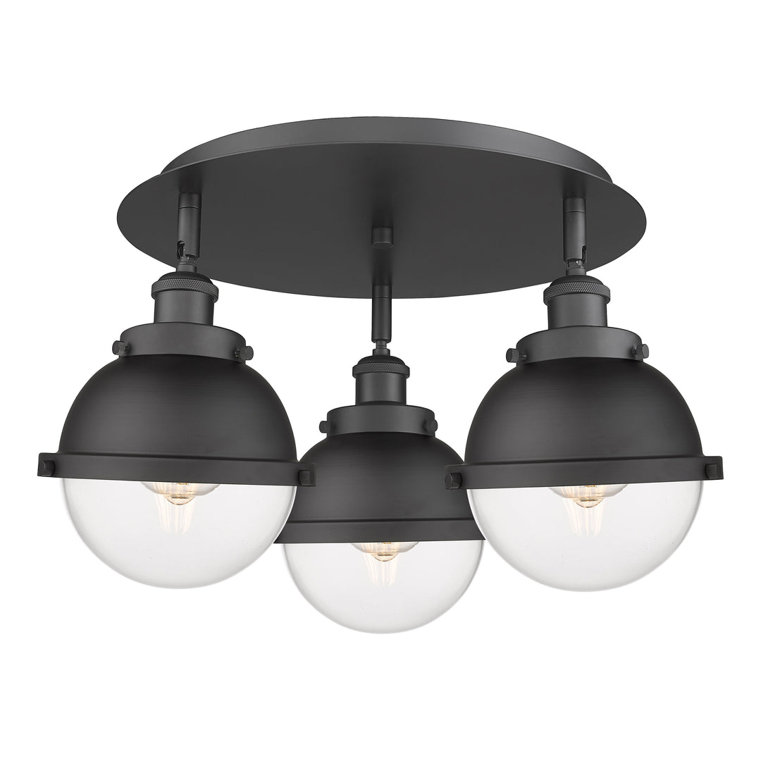 Innovations Downtown Urban 916-3C-BK-HFS-62-BK Ceiling Light - Matte Black