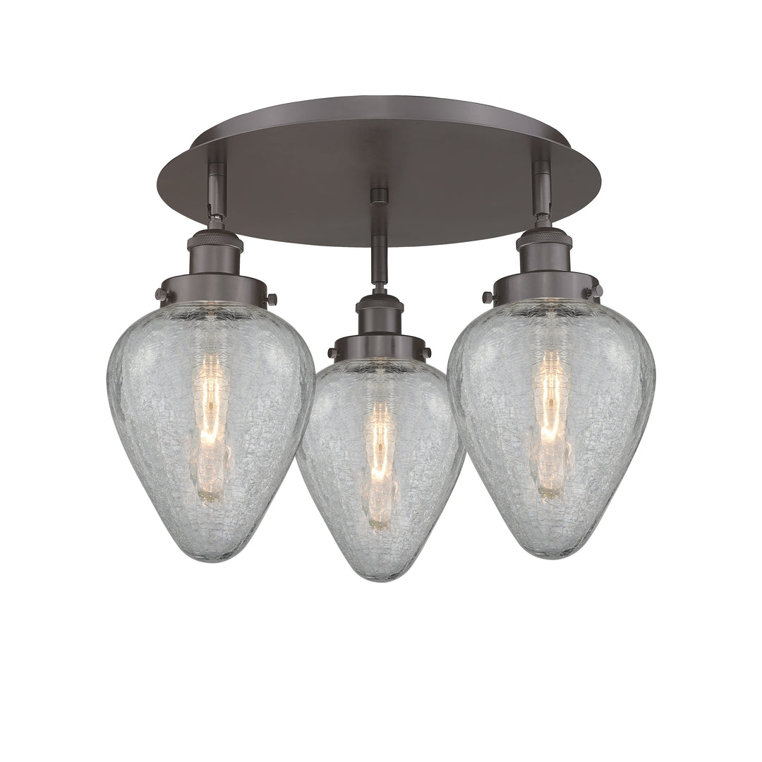 Innovations Downtown Urban 916-3C-OB-G165 Ceiling Light - Oil Rubbed Bronze