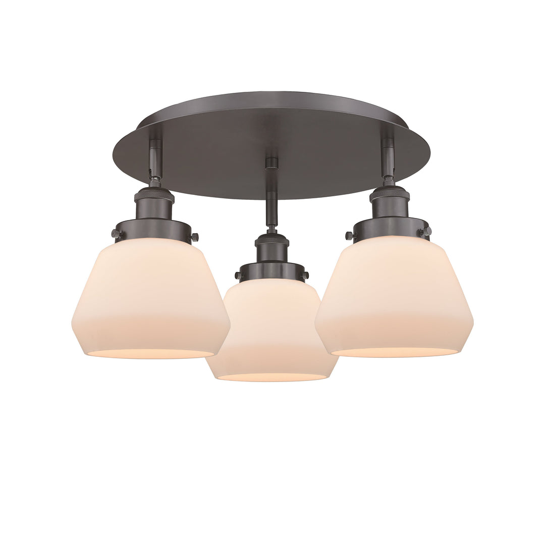 Innovations Downtown Urban 916-3C-OB-G171 Ceiling Light - Oil Rubbed Bronze