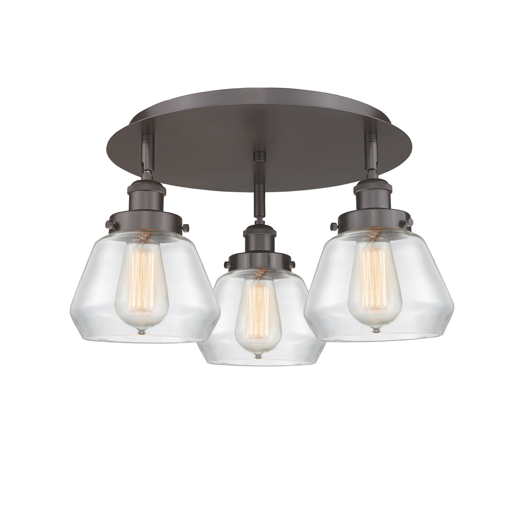 Innovations Downtown Urban 916-3C-OB-G172 Ceiling Light - Oil Rubbed Bronze