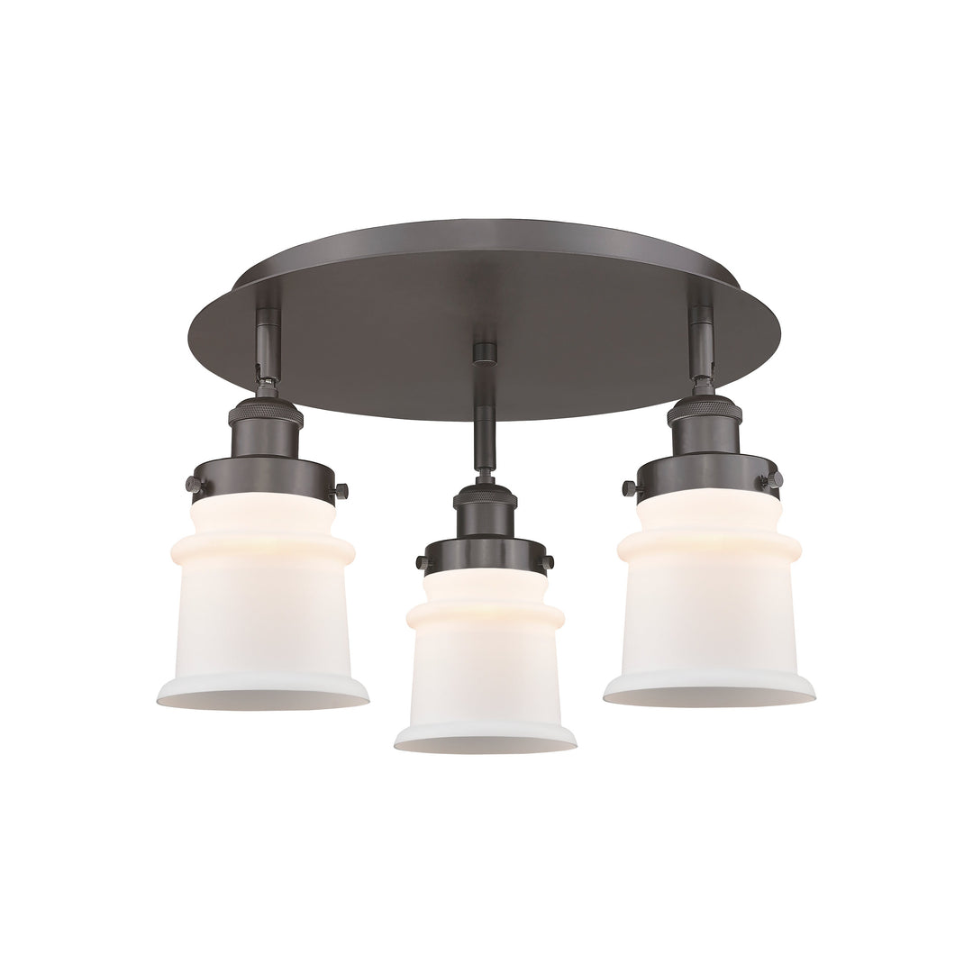 Innovations Downtown Urban 916-3C-OB-G181S Ceiling Light - Oil Rubbed Bronze