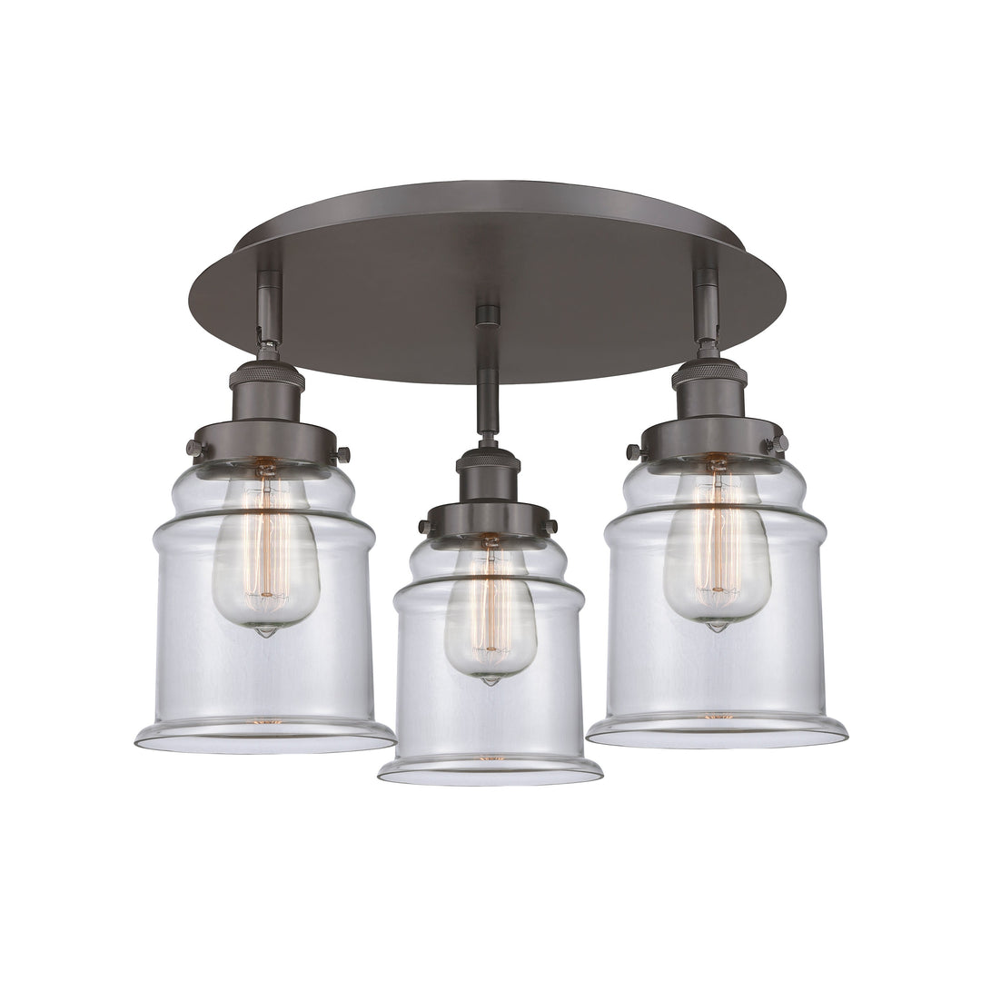 Innovations Downtown Urban 916-3C-OB-G182 Ceiling Light - Oil Rubbed Bronze