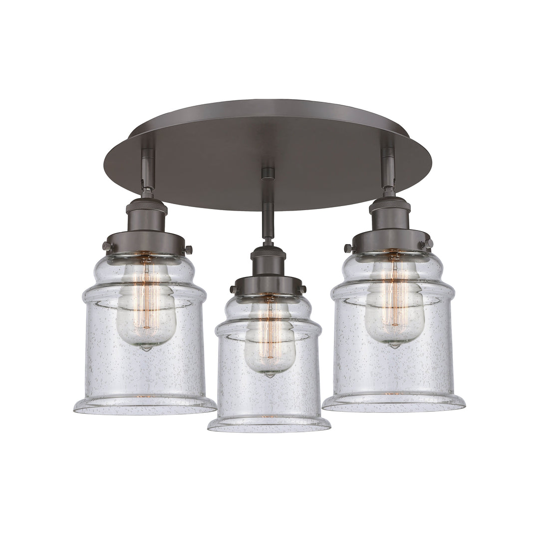 Innovations Downtown Urban 916-3C-OB-G184 Ceiling Light - Oil Rubbed Bronze