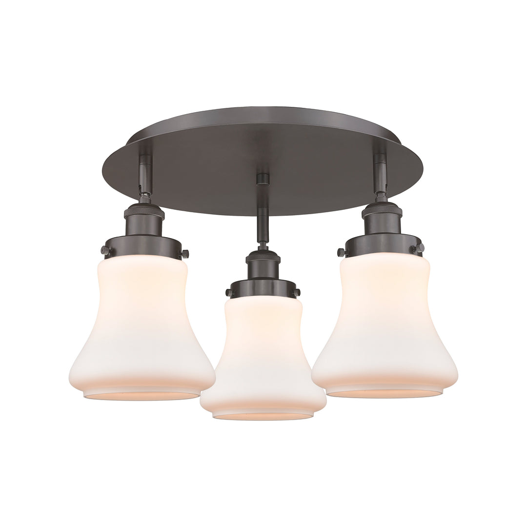 Innovations Downtown Urban 916-3C-OB-G191 Ceiling Light - Oil Rubbed Bronze