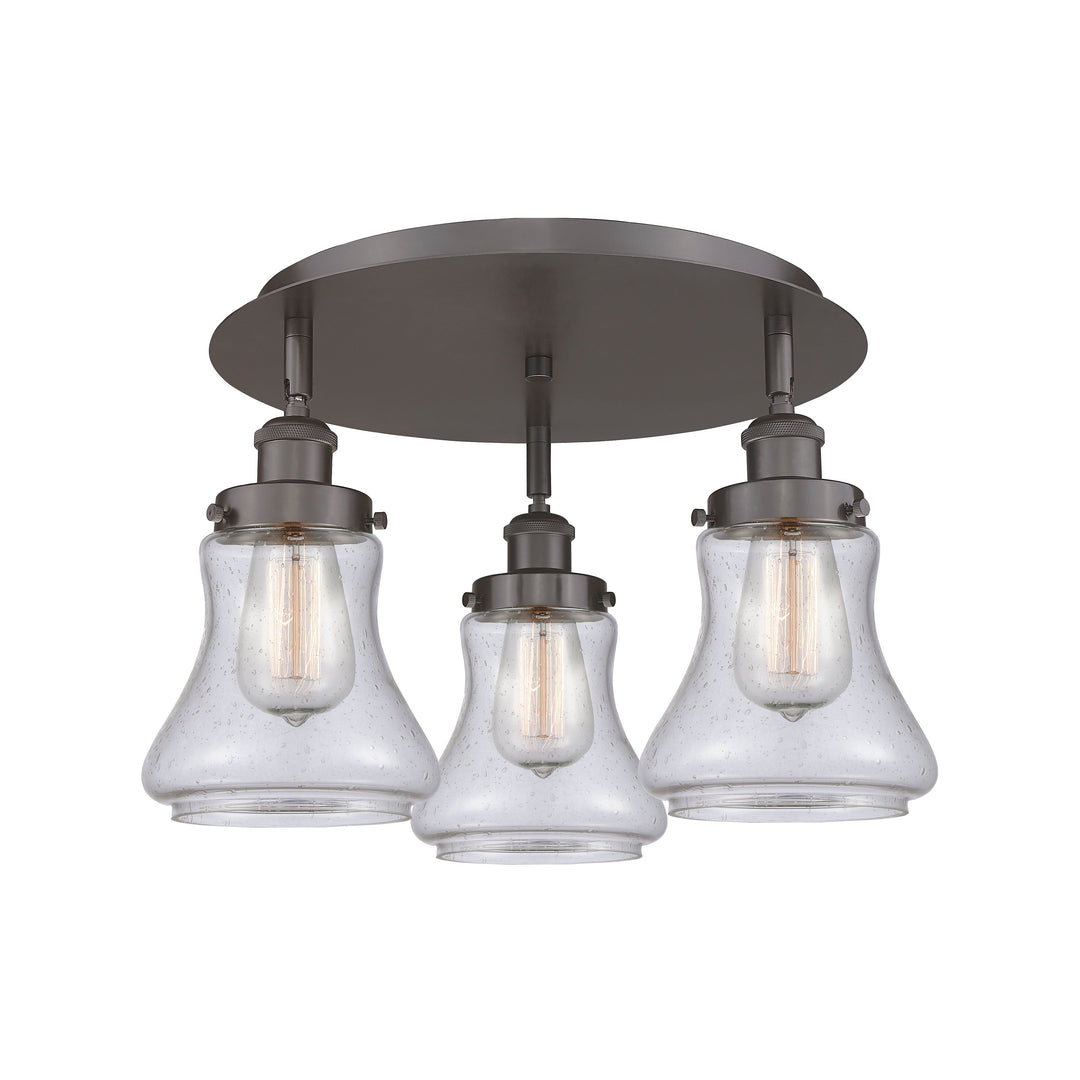 Innovations Downtown Urban 916-3C-OB-G194 Ceiling Light - Oil Rubbed Bronze