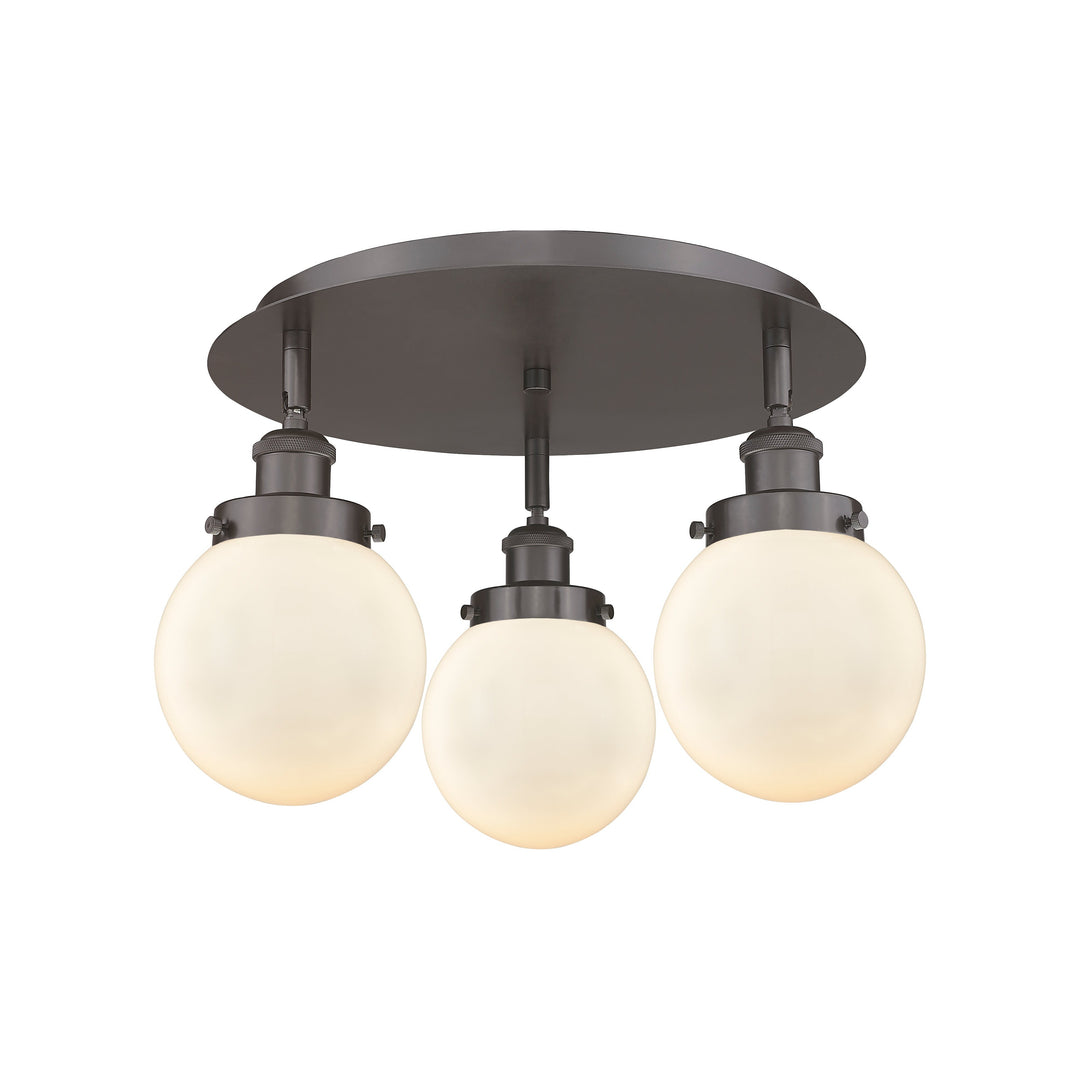 Innovations Downtown Urban 916-3C-OB-G201-6 Ceiling Light - Oil Rubbed Bronze