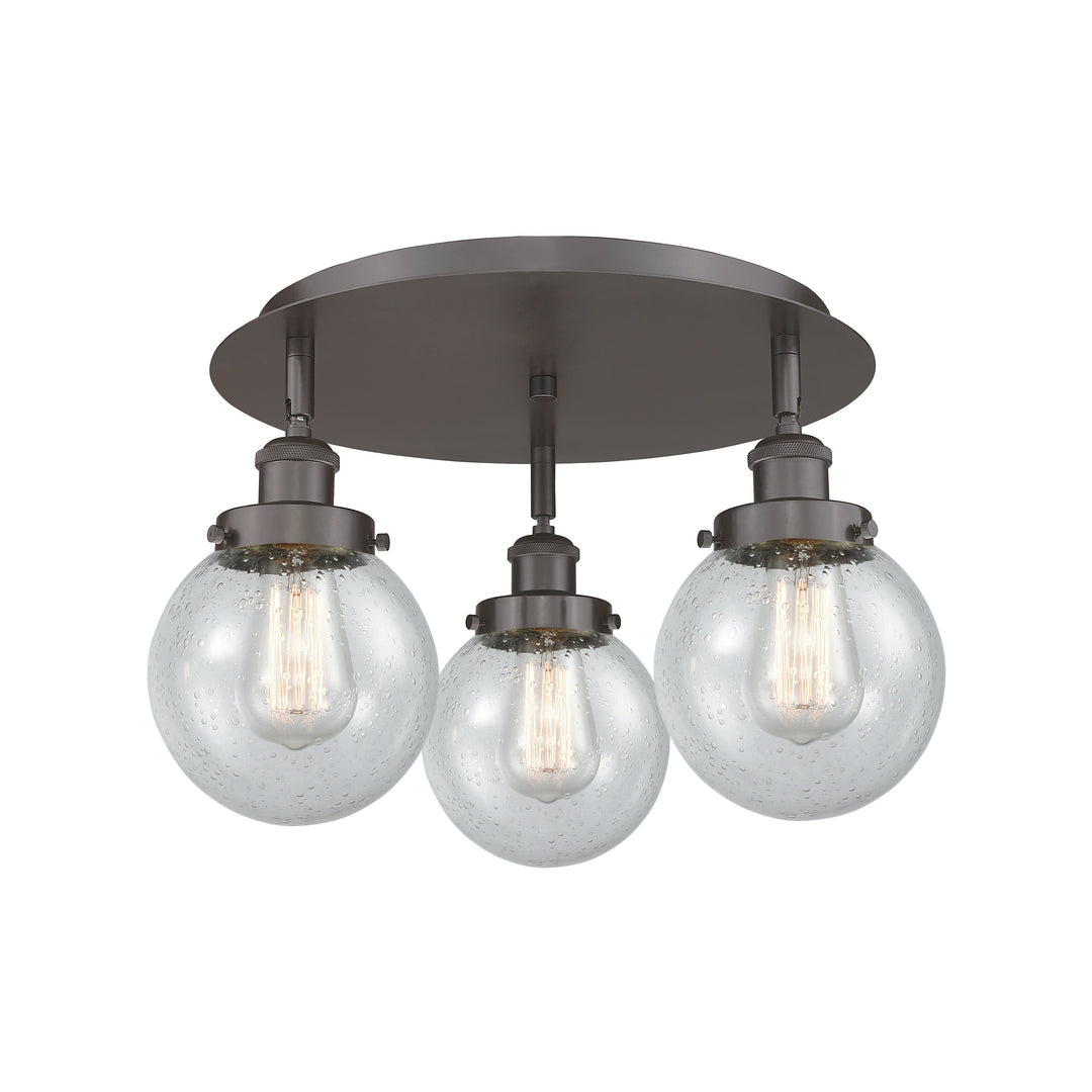 Innovations Downtown Urban 916-3C-OB-G204-6 Ceiling Light - Oil Rubbed Bronze