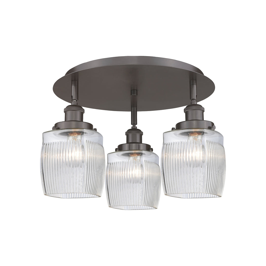 Innovations Downtown Urban 916-3C-OB-G302 Ceiling Light - Oil Rubbed Bronze