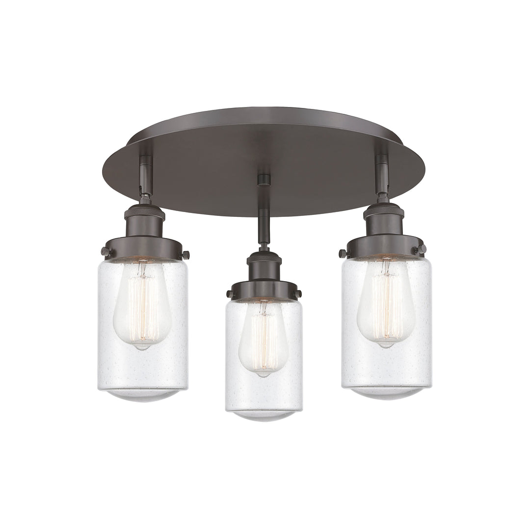 Innovations Downtown Urban 916-3C-OB-G314 Ceiling Light - Oil Rubbed Bronze