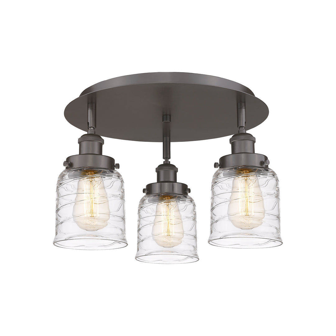 Innovations Downtown Urban 916-3C-OB-G513 Ceiling Light - Oil Rubbed Bronze