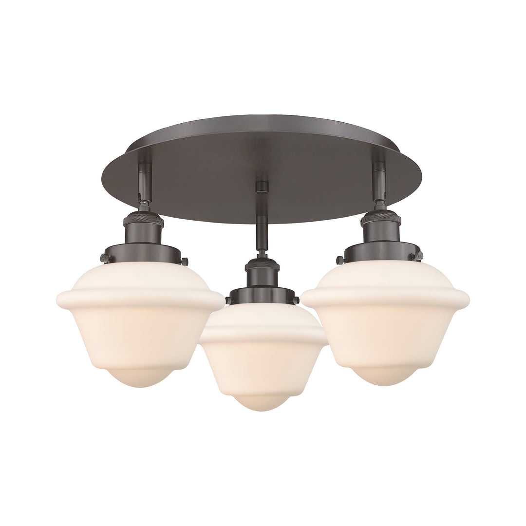 Innovations Downtown Urban 916-3C-OB-G531 Ceiling Light - Oil Rubbed Bronze