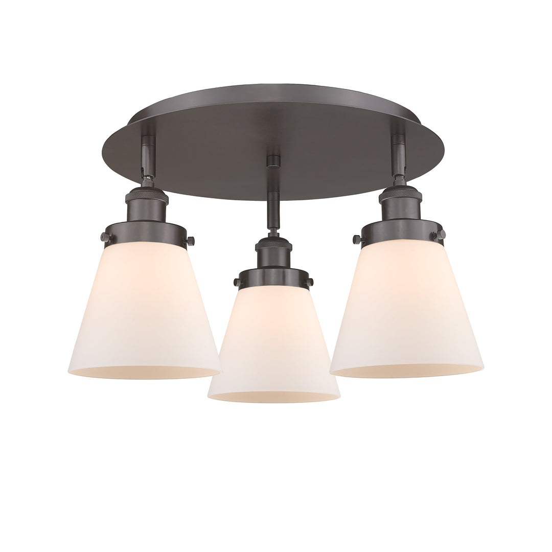 Innovations Downtown Urban 916-3C-OB-G61 Ceiling Light - Oil Rubbed Bronze