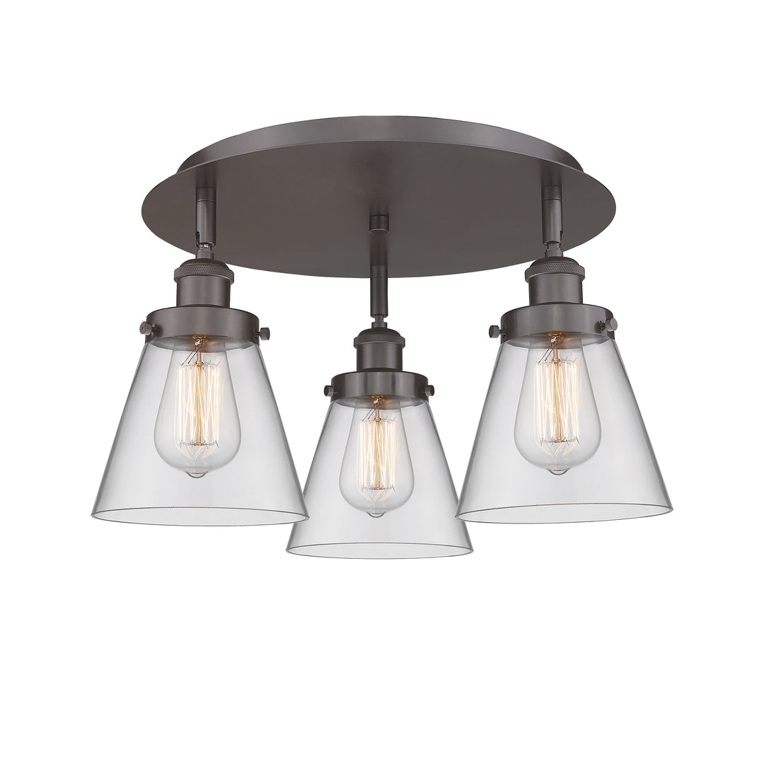 Innovations Downtown Urban 916-3C-OB-G62 Ceiling Light - Oil Rubbed Bronze