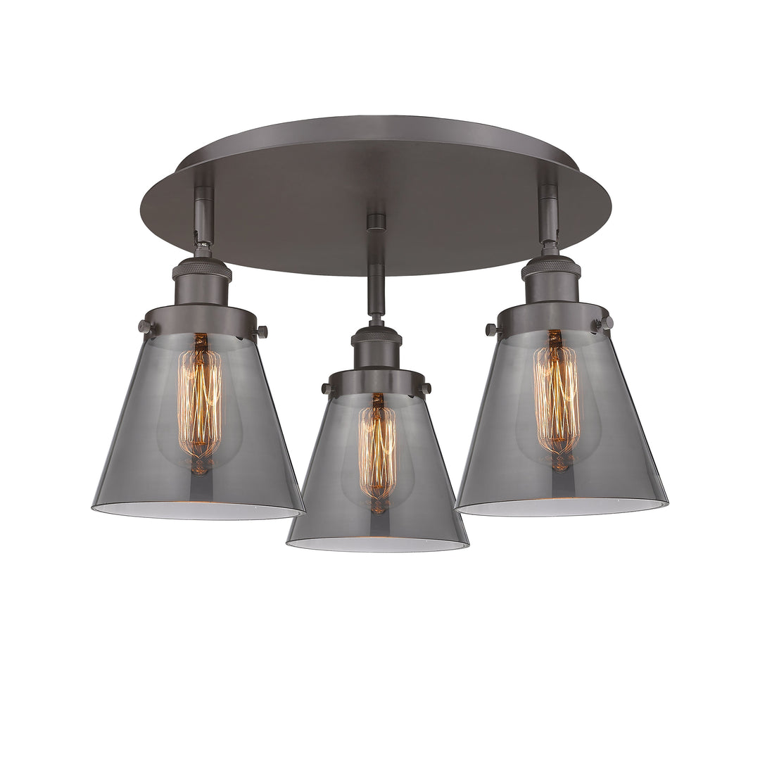 Innovations Downtown Urban 916-3C-OB-G63 Ceiling Light - Oil Rubbed Bronze