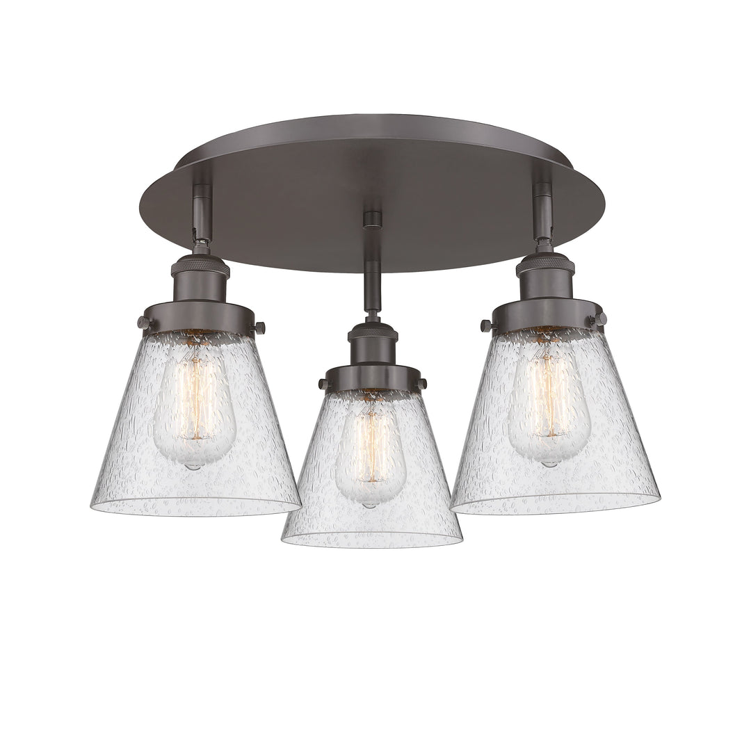 Innovations Downtown Urban 916-3C-OB-G64 Ceiling Light - Oil Rubbed Bronze