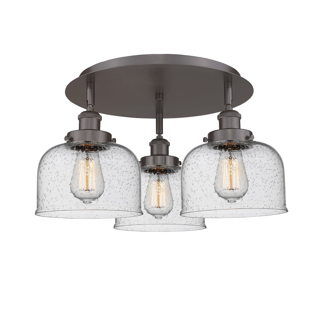 Innovations Downtown Urban 916-3C-OB-G74 Ceiling Light - Oil Rubbed Bronze