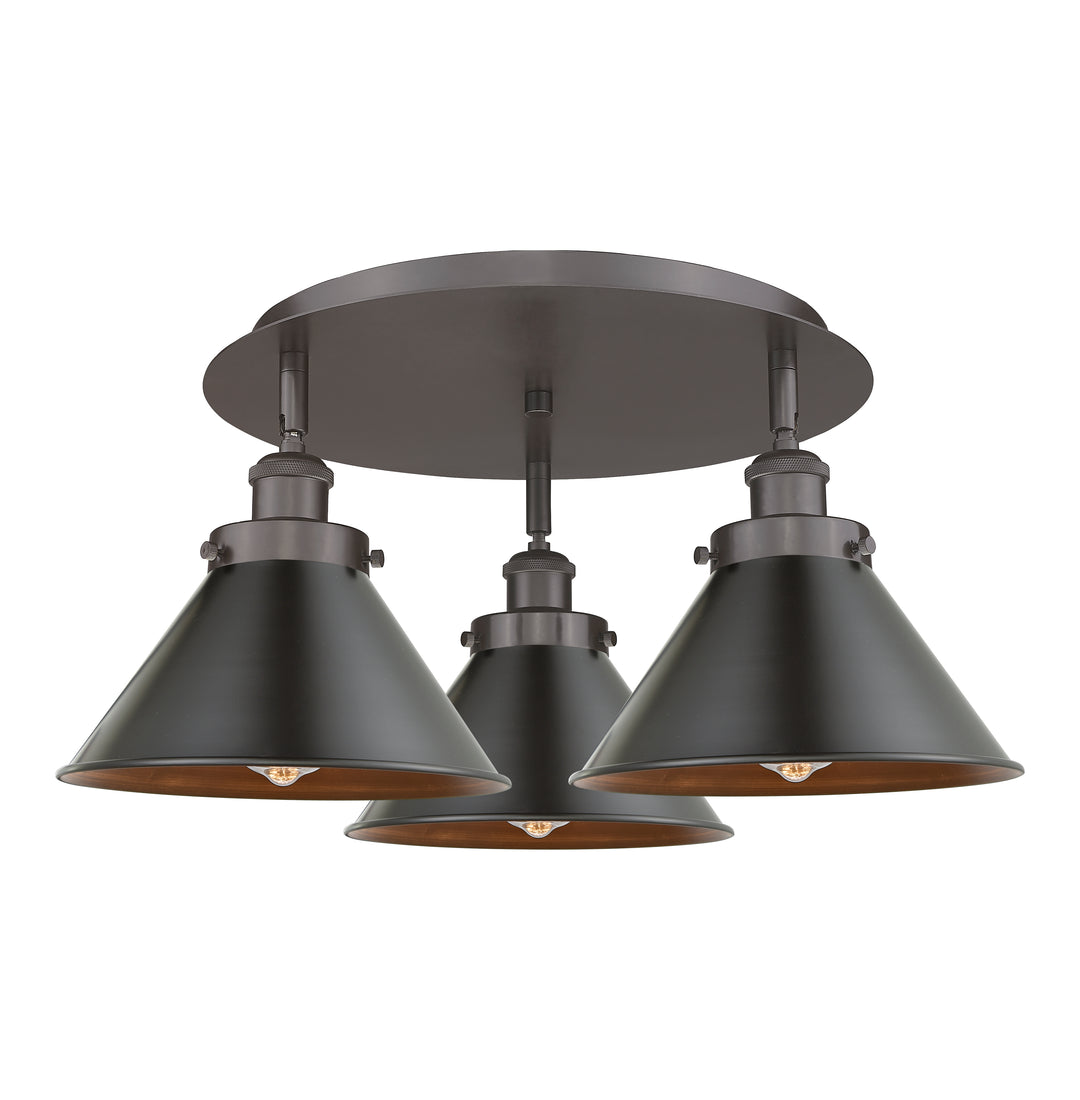 Innovations Downtown Urban 916-3C-OB-M10-OB Ceiling Light - Oil Rubbed Bronze