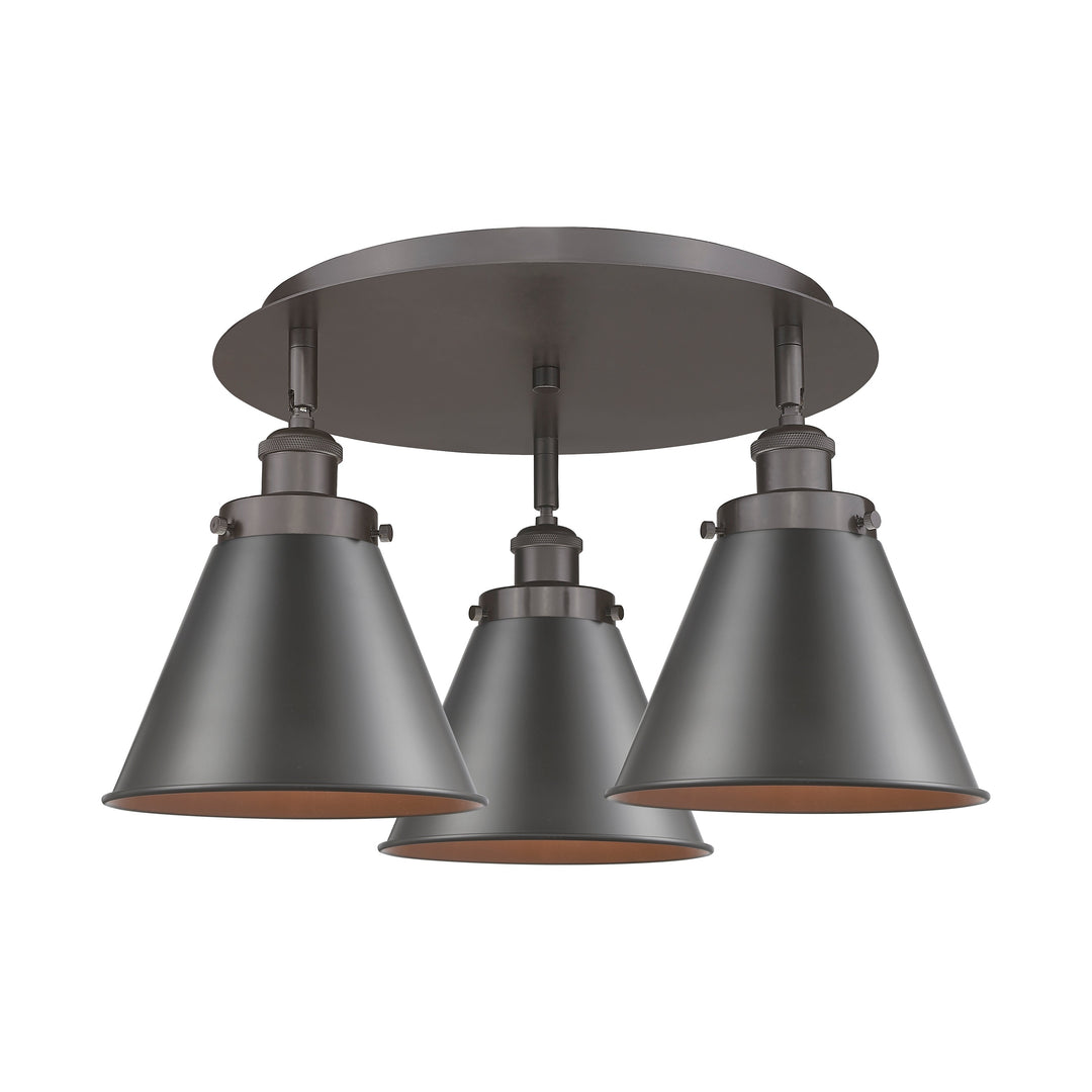 Innovations Downtown Urban 916-3C-OB-M13-OB Ceiling Light - Oil Rubbed Bronze