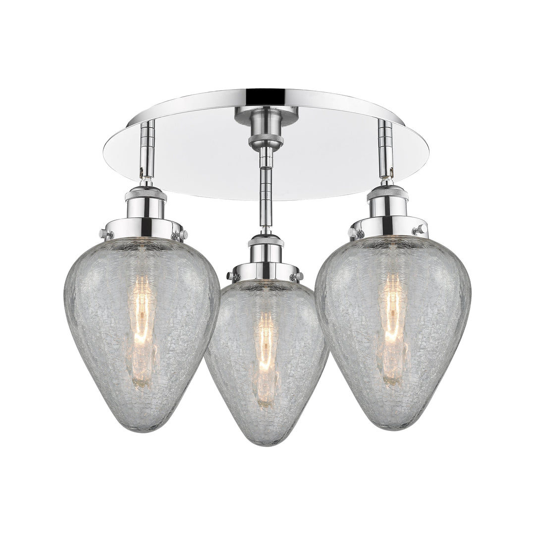 Innovations Downtown Urban 916-3C-PC-G165 Ceiling Light - Polished Chrome