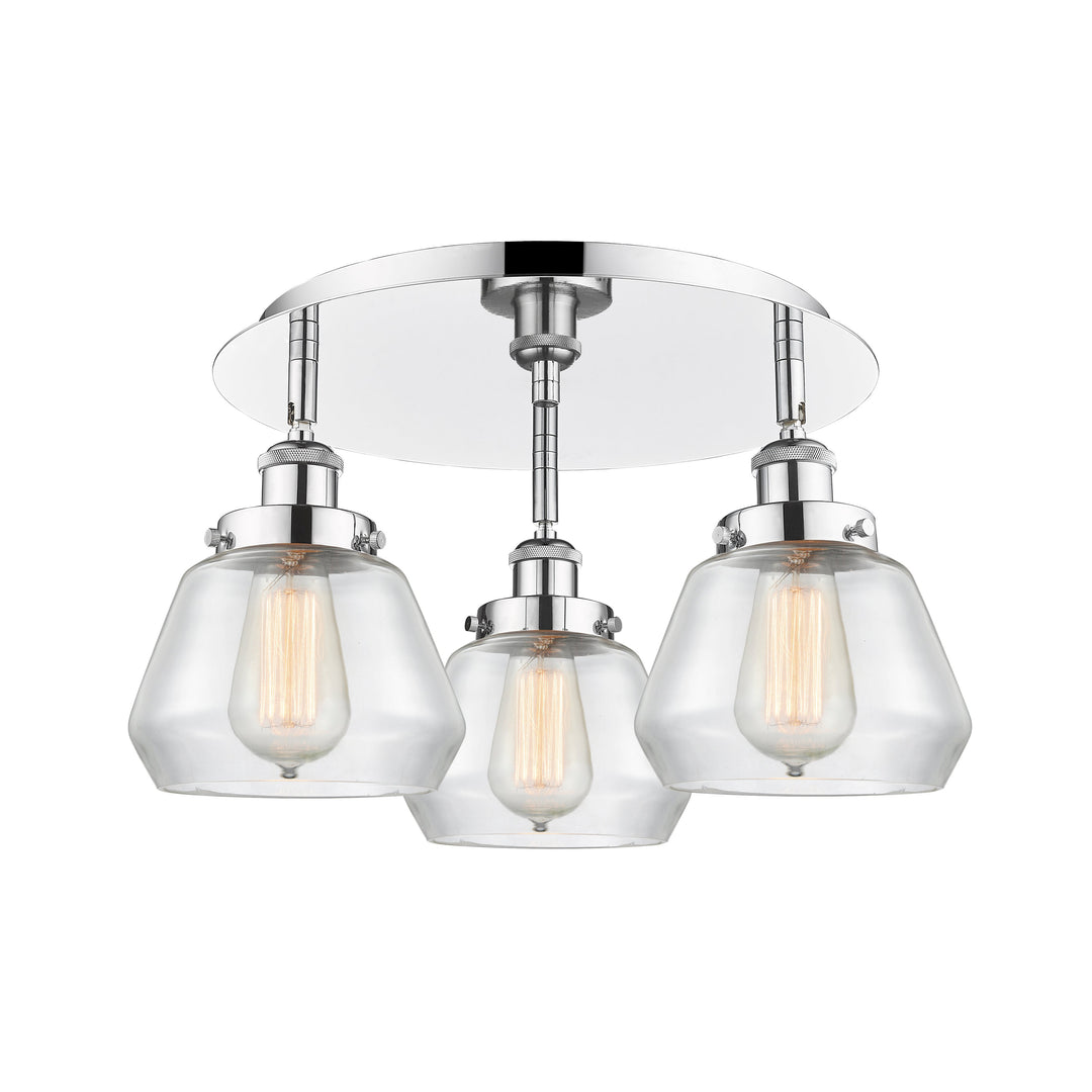Innovations Downtown Urban 916-3C-PC-G172 Ceiling Light - Polished Chrome