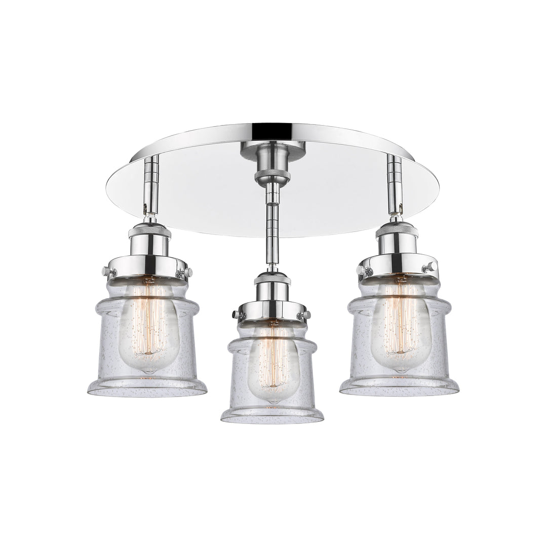 Innovations Downtown Urban 916-3C-PC-G184S Ceiling Light - Polished Chrome