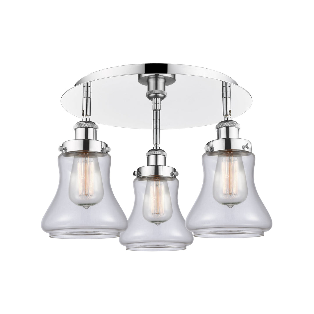 Innovations Downtown Urban 916-3C-PC-G192 Ceiling Light - Polished Chrome