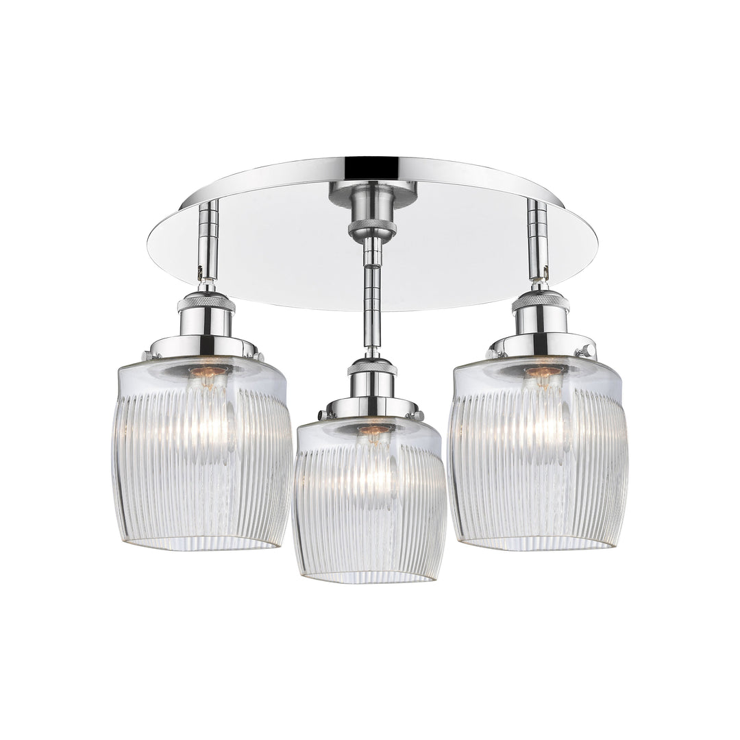 Innovations Downtown Urban 916-3C-PC-G302 Ceiling Light - Polished Chrome