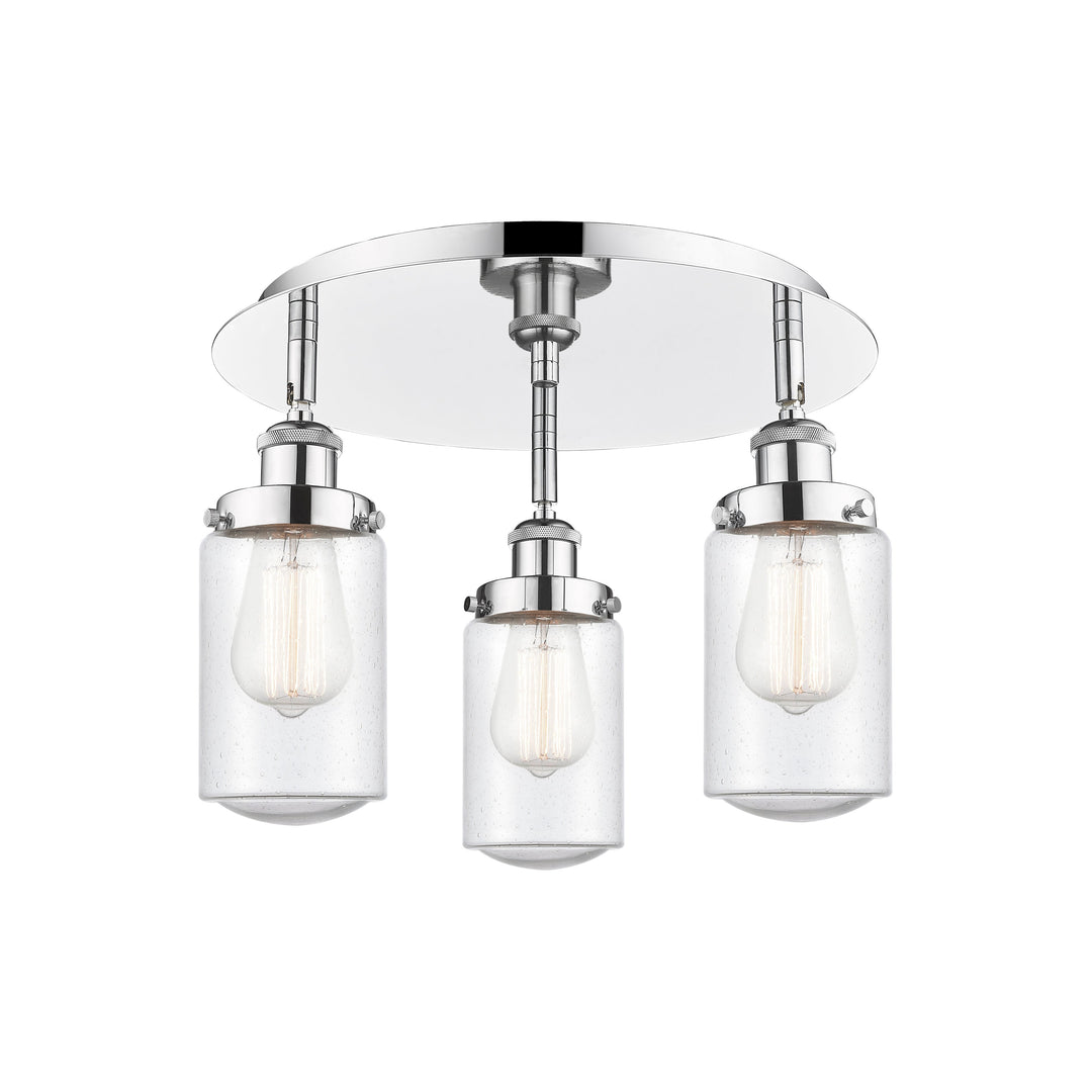 Innovations Downtown Urban 916-3C-PC-G314 Ceiling Light - Polished Chrome
